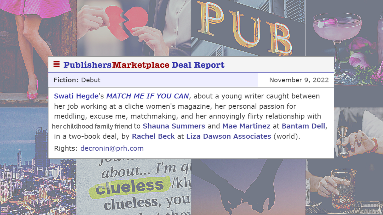 mmiyc publishers marketplace announcement twitter